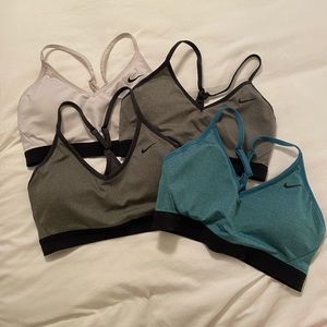 4 Nike sports bras